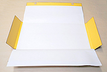 版画用タトウを開いた所